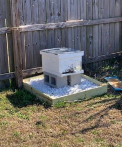 Alternative view of Little Giant® Beehive Entrance Feeder | Glass Jar for Syrup or Sugar Water | Bee Feeder for Beekeeping | Honey Bee Feeder Jar | Made in USA | 1 Quart