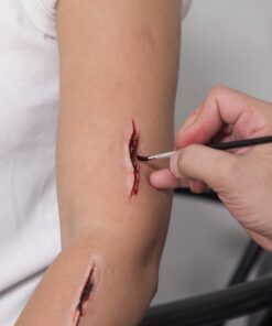 Narrative Cosmetics Scab Blood Paste, Professional SFX Theatrical Stage, Film, and Costume Makeup for Realistic Cuts and Wounds, 1 Oz. 15 61uSnsjWPfL