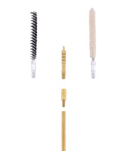 Raiseek .177 Cal & .22 Cal Airgun Cleaning Kit with Cotton Mop Brass Cleaning Rod Nylon Brushes in Zippered Organizer Compact Case 10 61uTCOgYPLL