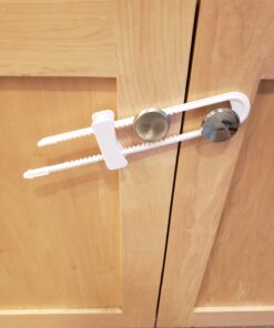 Dreambaby Sliding Cabinet Child Safety Locks - U Shaped for Knobs and Handles 3 Count (Pack of 1) 32 61uTL t7dRL