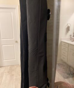 Amazon Basics Portable Window Blackout Curtain Shade with Suction Cups for Travel, 2-Pack, 78"L x 50"W, Black 35 61uTPZMb7CL