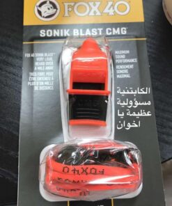 Fox 40 Sonik Blast whistle (orange black) 3 61uTRV0ZML