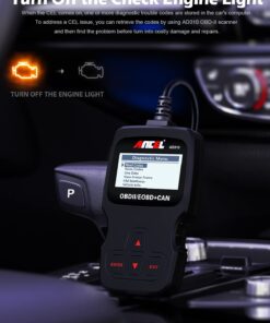 ANCEL AD310 Classic Enhanced Universal OBD II Scanner Car Engine Fault Code Reader CAN Diagnostic Scan Tool-Black 31 61uU5zV8ysL