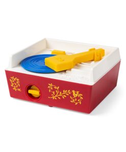 Fisher Price Classics - Record Player - Retro, Tactile Interactive Retro Toy for Kids, Girls, Boys, Toddlers, Baby, Preeschooler, Unisex 18 Months + 27 61uVMJW4BeL