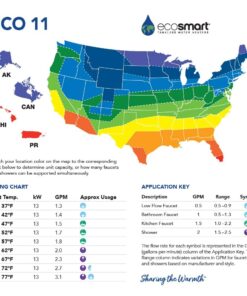 Alternative view of EcoSmart ECO 11 Electric Tankless Water Heater, 13KW at 240 Volts with Patented Self Modulating Technology