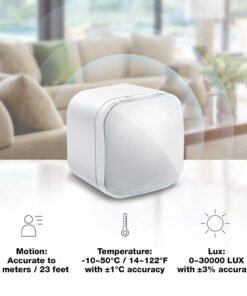 Alternative view of Aeotec TriSensor, Z-Wave Plus S2 Enabled Zwave Motion Sensor, Temperature, Light Sensor, Work with Zwave Hub Smartthings 3-in 1 Security System, Battery Powered
