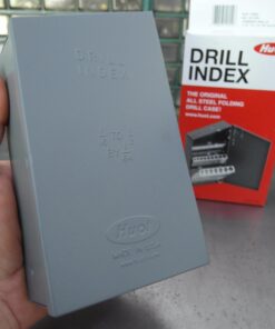 Huot 10550 Drill Bit Index for Jobber Length Sizes 1/16" to 1/2" in 1/64" Increments Original version 29 61uY1HTPosL