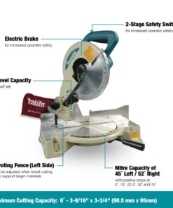 Alternative view of Makita LS1040 10" Compound Miter Saw Makita LS1040 10 Compound Miter Saw Without Laser