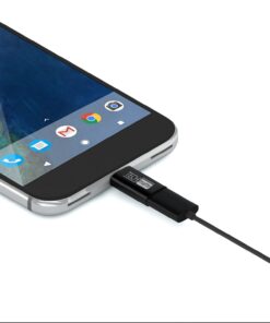 TechMatte Micro USB to USB C Adapter, Converts Micro USB Female to USB C Male (2 Pack, Black) 23 61uZYfKyaML