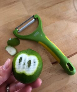 Kuhn Rikon Piranha Y Peeler, 6.25-inch, Green 13 61uZpR7IVjL