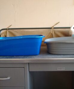 Pureness Giant Cat Litter Pan, Assorted Colors 39 61ua7kZRGiL