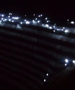 LALAPAO 2 Pack Solar String Lights 72ft 22m 200 LED 8 Modes Solar Powered Xmas Outdoor Lights Waterproof Starry Christmas Fairy Lights for Indoor Gardens Homes Wedding Holiday Party (White) White 144ft 32 61ua9BOUirL