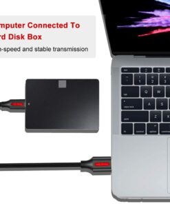 Yeung Qee USB 3.0 Cable A Male to B Male 1.5 ft,Superspeed USB 3.0 Type A to B Male Cable Compatible with Printers,Docking Station,External Hard Drivers,Scanner,USB Hub and More Devices (1.5FT/0.5M) 1.5FT/0.5M 13 61uaIxZuifL