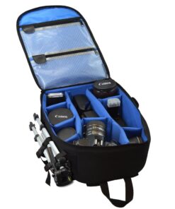 Acuvar Professional DSLR Camera Backpack with Rain Cover for Canon, Nikon, Sony, Olympus, Samsung, Panasonic, Pentax models. Gen 1 35 61uaciWPVXL