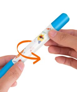 Amazon Basics Twistable Gel Crayons, Washable, 12 Count, Assorted Colors 12 61ubQse1EZL