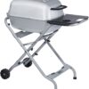 PK Grills SSB-X Original PKTX Outdoor Portable Aluminum Charcoal Grill and Smoker, Silver 28 61uchC2GkEL