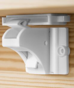 Vmaisi Adhesive Magnetic Cabinet Locks (12 Locks and 2 Keys) Standard 12.0 24 61udUTaIL