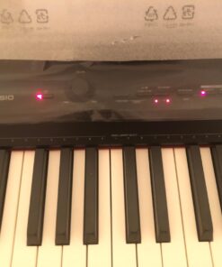 Casio Privia PX-160BK 88-Key Full Size Digital Piano with Power Supply, Black 48 61udx961bSL 1