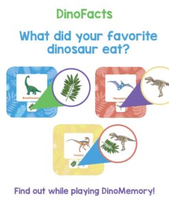 Qurious Dinos | STEM Flash Card Game | Build, Find, Match & Roar Through Millions of Years of History. Perfect for Jurassic, Dinosaur and T-Rex Enthus Dinos Roaring Card Game 12 61uego8b04L