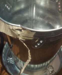 Harris Farms Poultry Feeder | Manna Pro Chicken Feed, Free Range Hanging Chicken Feeder, Chicken Feeders Galvanized | 30 Pounds 30 lb 12 61uewc8c1nL