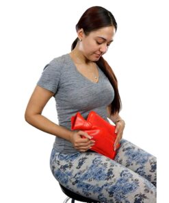 Classic Red Rubber Hot Water Bottle, Hot Compress, Pain Relief from Headaches, Cramps, Arthritis, Back Pain, Sore Muscles, Injuries - 2 Quart Capacity 18 61ug5E JwVL