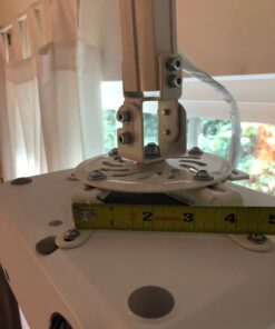 Mount-It! Ceiling Projector Mount | Full Motion and Height Adjustable from 14.5-21.5 Inches | Universal Bracket Fits Epson, Optoma, Benq, and Viewsonic Projectors | 30 Lbs Capacity (Medium) Medium 28 61ugR62inUL