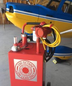 Arksen 35 Gallon Portable Gas Caddy Fuel Storage Tank Large Gasoline Diesel Can Hand Siphon Pump Rolling Flat-Free Solid Rubber Wheels Boat ATV Car Motorcycle Red 23 61uhvkC6IL