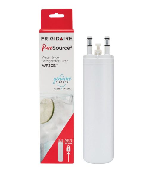 Frigidaire WF3CB Puresource3 Refrigerator Water Filter , White, 1 Count (Pack of 1) WF3CB Water Filter