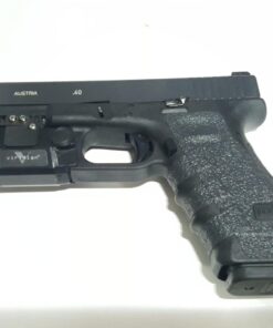 TALON Grips Adhesive Pistol Grip Compatible with Glock 17, 19X, 22, 24, 31, 34, 35, 37 - Made in The USA Previous Generation Rubber-Black 78 61ulHkrQEhL