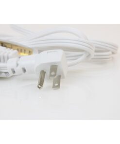 Axis 3-Outlet Indoor Extension Cord with Flat-Profile Plug - 8-foot, White (45505) 17 61ulmRLelFL
