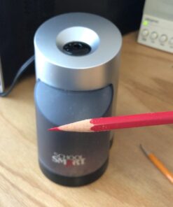 School Smart Vertical Electric Pencil Sharpener, For Classroom, Home, and Office Use, Black and Grey 35 61umfbyEENL