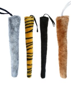 SeasonsTrading Gray Plush Animal Tail - Halloween Mouse Elephant Donkey Costume 3 61un3KqhnIL