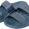 Pali Hawaii Unisex Adult Classic Jandals Sandals 10 Navy