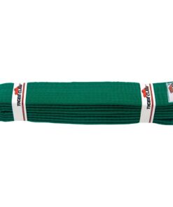 Tiger Claw 100% Cotton Martial Arts Uniform Ranking Belt – 10 Solid Colors (Black, Yellow, Purple, Red, Blue, Green, Orange, Brown, White & Yellow) in