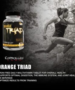 CONTROLLED LABS Orange Triad Daily Multivitamin for Men and Women, 45 Servings, Iron Free Supplement for Digestion, Immune System, and Joint Health 270 Count (Pack of 1) 30 61upvH4VdgL