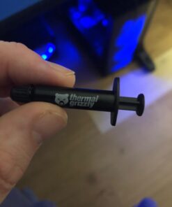 Thermal Grizzly Kryonaut, High Performance Thermal Paste for Cooling All Processors, Graphics Cards and Heat Sinks in Computers and Consoles -1.0 Gram 1 Gram 30 61urT9w9WWL