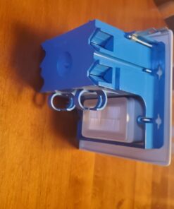 Bryant Electric RR1512W 2-Gang Recessed TV Connection Outlet Plate with 15 Amp 125V Tamper-Resistant Duplex Receptacle with One Pass-Thru Opening, White 1-Pass-Thru Opening 37 61urV7xSemL