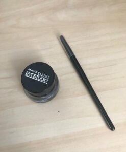 Maybelline New York Makeup Eyestudio Lasting Drama Gel Eye Liner, Blackest Black, Waterproof, 0.106 Ounce,Pack of 1 950 BLACKEST BLACK 0.106 Fl Oz (Pack of 1) 37 61usBMXUc7L