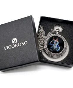 VIGOROSO Pocket Watches for Men Cool Watch Dragon Gifts for Men/Women/Boys/Girls Year of Dragon Boy Gift Ideas 28 61uuEiTSaEL