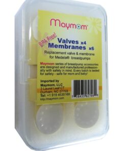 Replacement Valve and Membrane Compatible with Medela Breastpumps (Swing, Lactina, Pump in Style), 4X Valves/6x Membranes, Part #87089; Repaces Medela Valve and Medela Membrane 15 61uuYYMsAtL