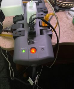 Belkin Surge Protector Power Strip w/ 8 Rotating & 4 Standard Outlets - 8ft Sturdy Extension Cord w/ Flat Pivot Plug for Home, Office, Travel, Desktop & Charging Brick - 4320 Joules of Protection 1 Pack 33 61uuYcHUzIL