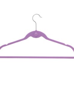 Alternative view of BriaUSA Cascade Hangers Purple Steel Swivel Hooks -Slim, Sturdy Saves You Extra Space - Set of 10