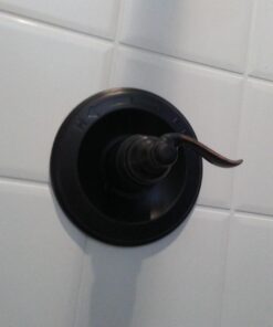 Delta Faucet Windemere 14 Series Single-Function Shower Handle Valve Trim Kit, Oil Rubbed Bronze BT14096-OB (Valve Not Included) 42 61uvHYRVtdL