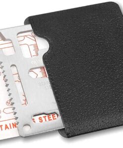 Ultimate 11-in-1 Survival Credit Card Multitool By GUARDMAN – Stocking Stuffer Christmas Gift - Multipurpose Tactical Wallet Tool With Bottle Opener, Survival Knife Gifts For Men Birthday Dad 1 25 61uwLloOpwL
