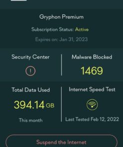 Gryphon AX – Ultra-Fast Mesh WiFi 6 Parental Control Router – Advanced Content Filters and Next-Gen Firewall - 4.3 Gbps Across 3,000 sq. ft. per Router for Multi-Device Households 1 Pack 34 61uyvOdqayL