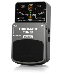 Behringer CHROMATIC TUNER TU300 Ultimate Guitar/Bass Tuner, Grey Single Guitar Pedal