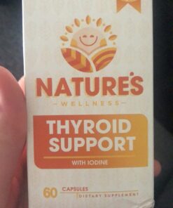 Thyroid Support Complex With Iodine For Energy Levels, Weight Loss, Metabolism, Fatigue & Brain Function - Natural Health Supplement Formula: L-Tyrosine, Selenium, Kelp, Bladderwrack, Ashwagandha, etc 28 61v2MfAabOL