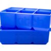 Large Cube Silicone Ice Tray, 2 Pack by Kitch, Giant 2 Inch Ice Cubes Keep Your Drink Cooled for Hours - Cobalt Blue 48 61v37v1ALdL