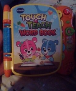 VTech Touch & Teach Word Book (Frustration Free Packaging) Orange Frustration-Free Packaging 24 61v3ZHL5HGL