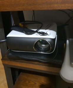 HAPPRUN Projector, Native 1080P Bluetooth Projector with 100''Screen, 9500L Portable Outdoor Movie Projector Compatible with Smartphone, HDMI,USB,AV,Fire Stick, PS5 38 61v5vlr7gpL